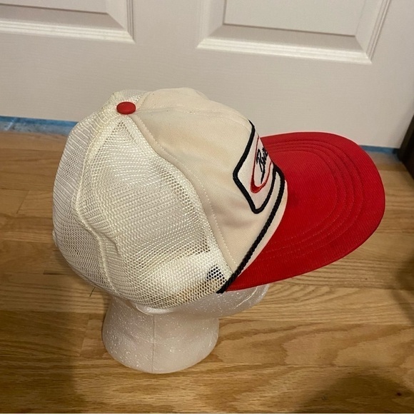 Vintage Brillion Steel Iron Works Patch Mesh Snap Back Hat Trucker USA Made - Picture 3 of 11